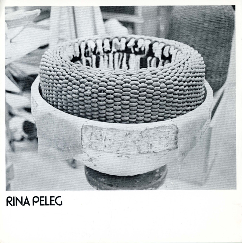 הזמנה, M.F.A. Exhibition, רינה פלג, תערוכת יחיד, Fosdick-Nelson Gallery (New York), 1980