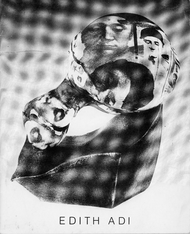 קטלוג, ESCULTURA CERAMICA, עידית עדי, תערוכת יחיד, Praxis Galería de Arte (Santiago, Chile), 1987