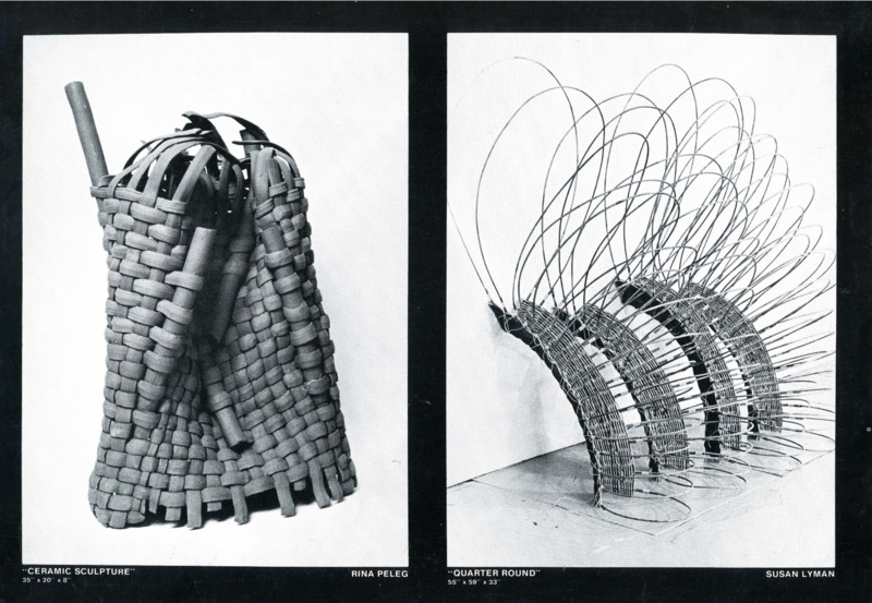 הזמנה, Sculpture, רינה פלג, תערוכת יחיד, Robert L. Kidd Associates / Galleries (Birmingham, Michigan), 1983