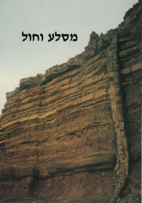 קטלוג, מסלע וחול, תערוכה קבוצתית, הגלריה בבניין תחנת הרכבת הטורקית (באר שבע), 1994