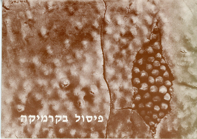 קטלוג, פיסול בקרמיקה, תערוכה קבוצתית, אוניברסיטת חיפה. הגלריה לאומנות, 1979