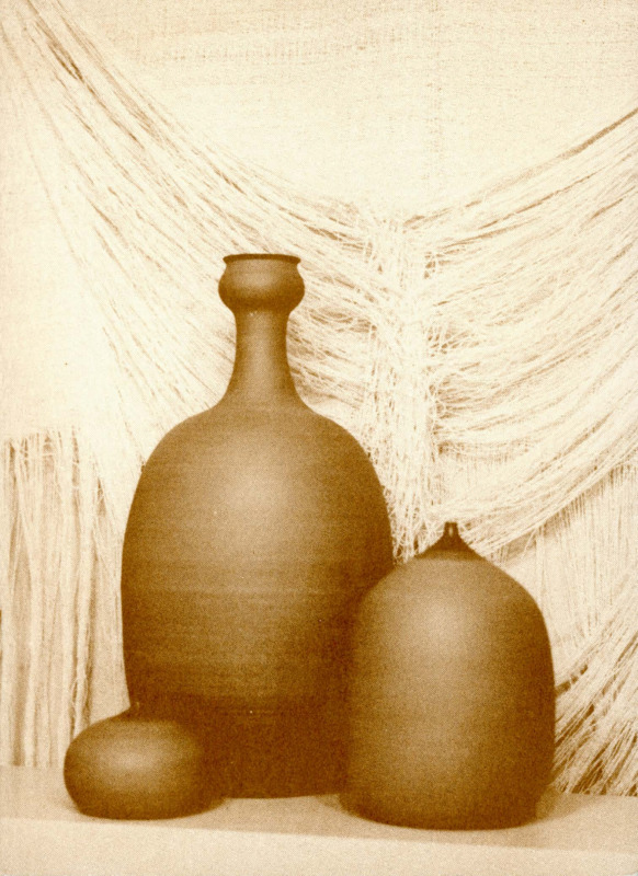 הזמנה, Rina Peleg Ceramics, רינה פלג, תערוכת יחיד, Incorporated Gallery (New York), 1976
